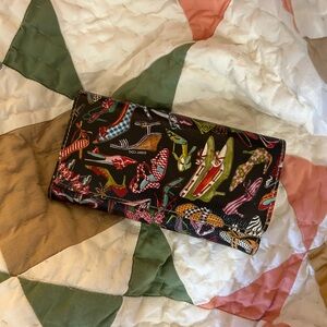 Sydney Love shoe print wallet